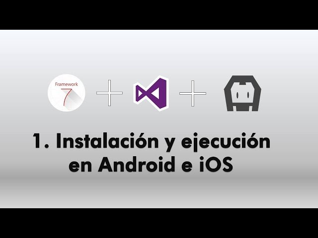 [Visual Studio, Cordova y Framework7: 1] Instalación y Ejecución en iOS/Android