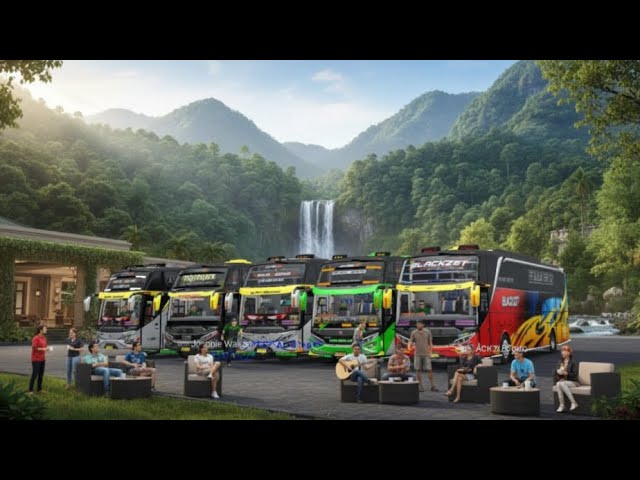 LIVE BUSSID 441#Bus Simulator Indonesia Bawa bus PO sumber😎🤘Apa Kabar pak supirrrrr