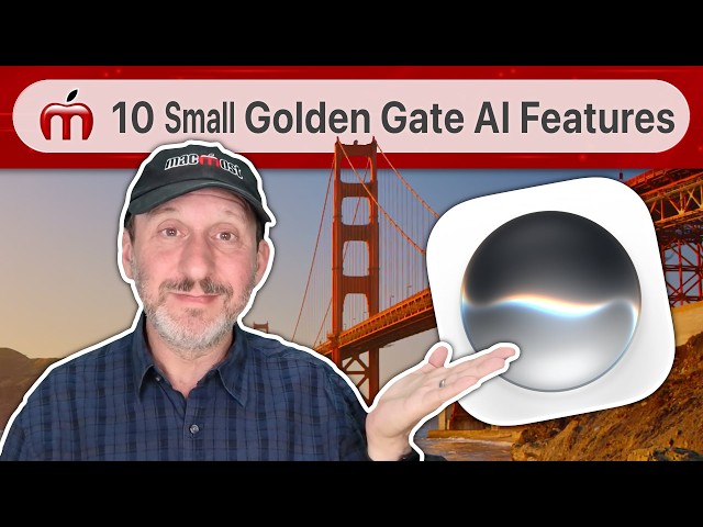 10 Small But Useful AI Features In macOS Golden Gate