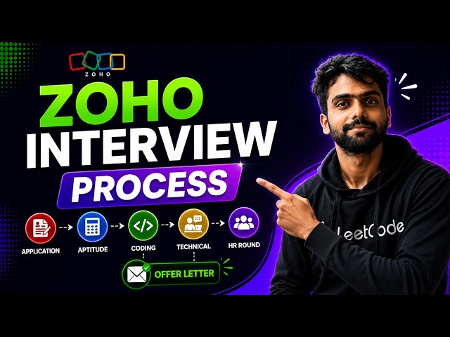 Zoho Interview Process 2026 | All Rounds Explained + Preparation Resources | Tamil