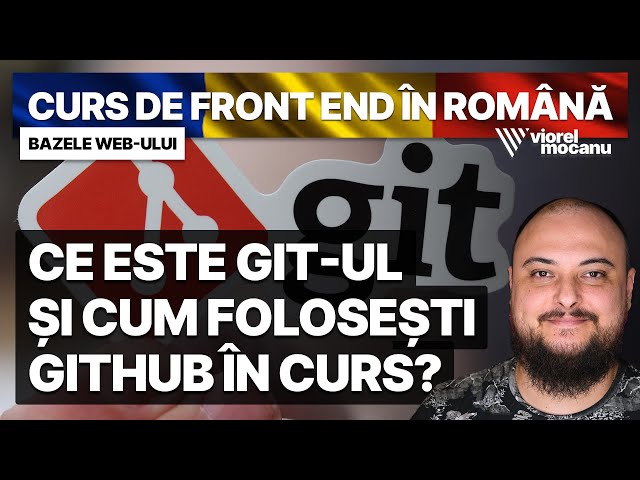 GIT și GitHub de la zero – Curs de Front End Development în Română