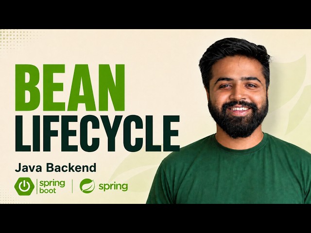 Bean Lifecycle Explained | @PostConstruct, @PreDestroy, Scopes & @Lazy | Spring Boot Full Course #7