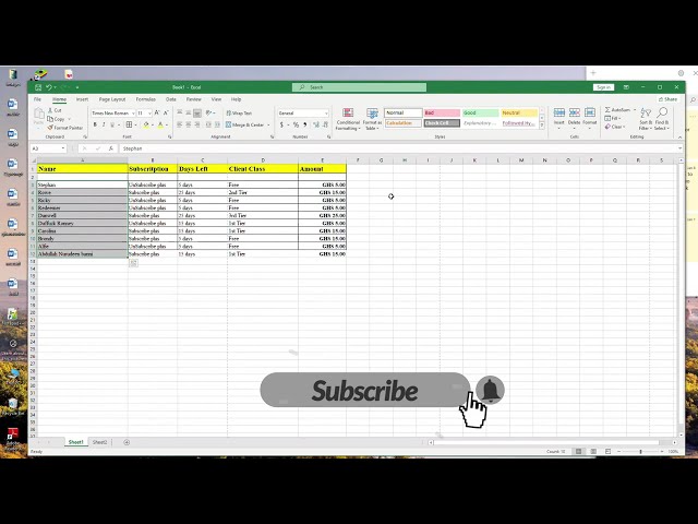 📊 How to Sort Data in Excel  – Sort Data From A to Z, Ascending or Descending Order
