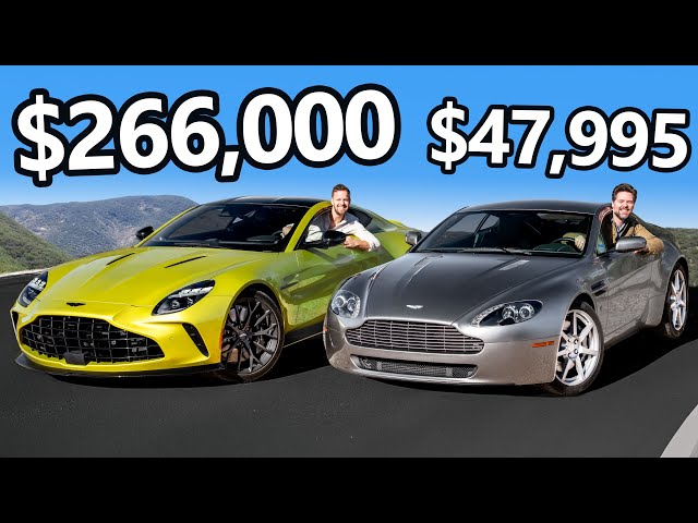 2025 Aston Martin Vantage vs The Cheapest Vantage You Can Buy