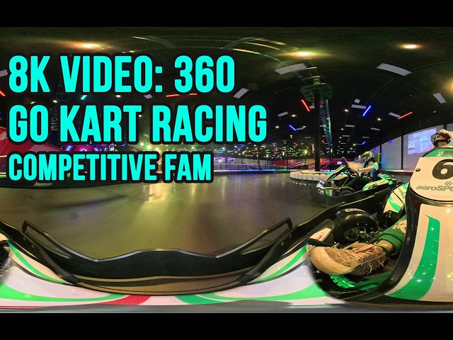 8K: Go Karting gets Competitive! See who wins the race 🏎️