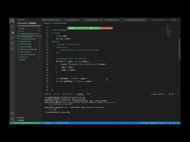Member initialisation list in c++