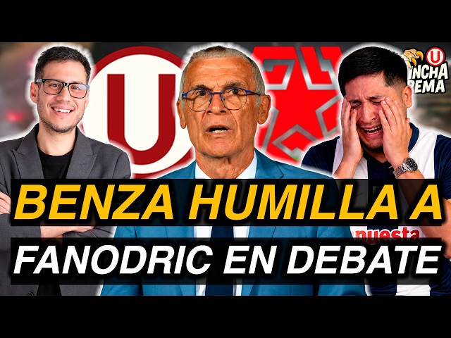 PAOLO BENZA HUMILIATES FANODRIC IN DEBATE OVER WHO IS THE GREATEST🏆UNIVERSITARIO VS ALIANZA LIMA🏆...