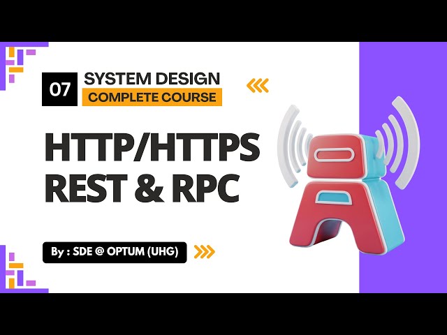 HTTP, HTTPS, REST & RPC | API Communication in Microservices | System Design Mastery Series | Ep. 07