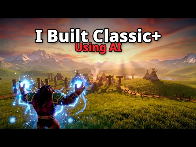 I Built Classic+ WoW using AI