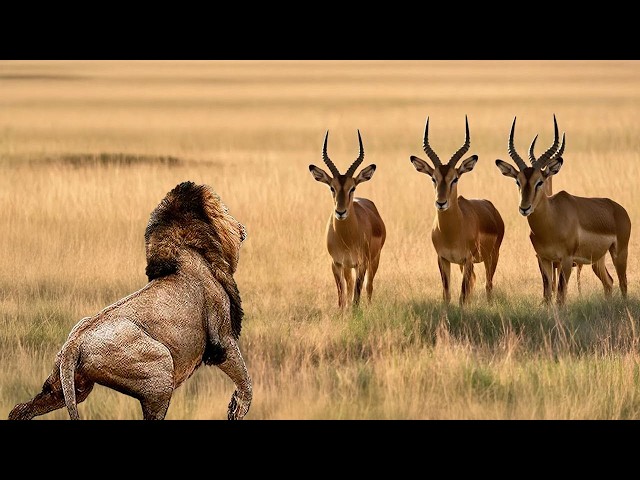 A Lion's Hunt Failed! These Predators Have Met Their Match...