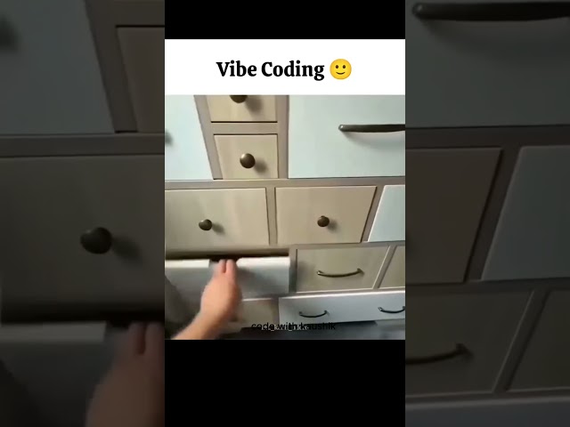 💻 Vibe Coding in a nutshell… 😂 #ai #generativeai #coding #python #artificialintelligence