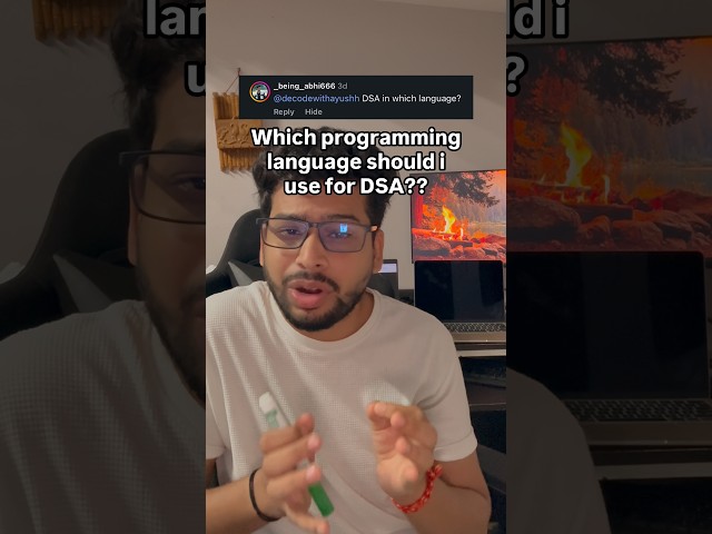 Which programming language to use for DSA??