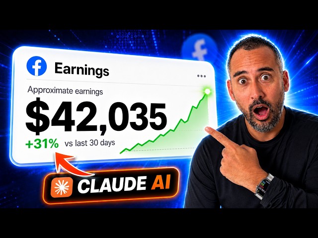 How I Make $42,035/mo Posting On Facebook (Using Claude AI)