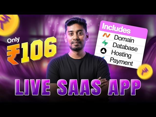 How I Launched a Micro SaaS App With Just ₹106