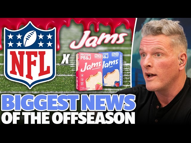 BIGGEST NEWS OF THE OFFSEASON: The NFL Names JAMs It's Exclusive PB&J Sandwich