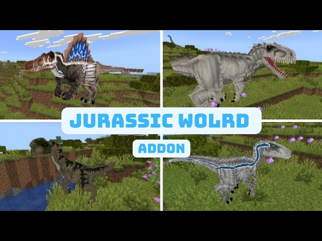 Jurassic World Addon - addon showcase 