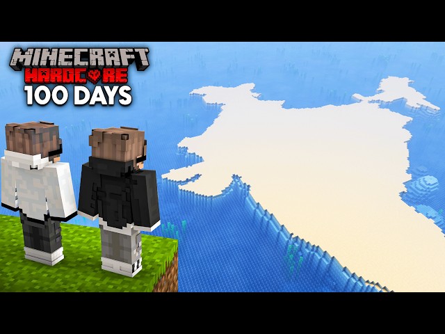 We Survived 100 Days on INDIA Survival Island...