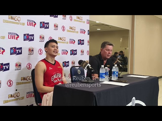 Barangay Ginebra postgame press conference after Game 3 semis win | PBA 50 Commissioner's Cup