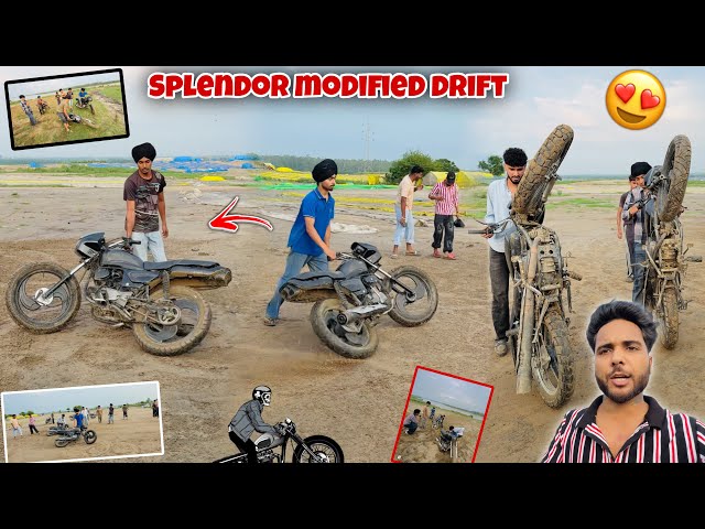 SPLENDOR MODIFIED😍|| OFF ROADING W/ FRIENDS * PART 2 * OFFICIAL RAHUL