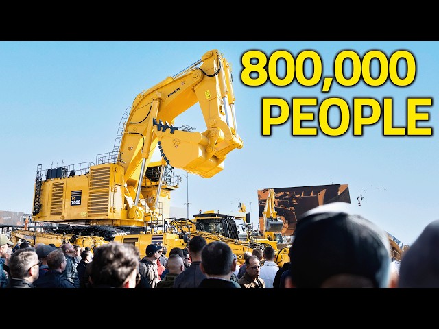 ¡Explorando las máquinas de movimiento de tierras más grandes del mundo en BAUMA Munich 2025!