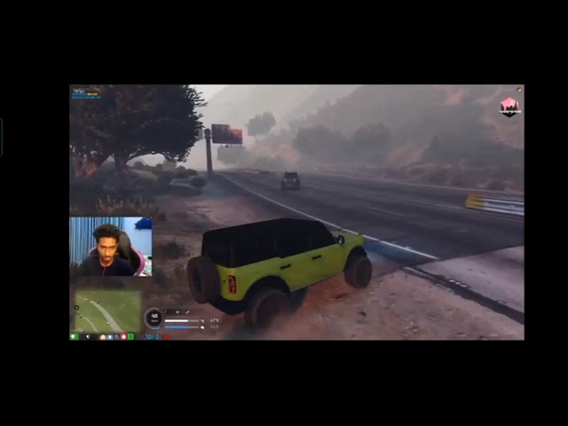First police chase in new server TKRP KAZTRO VS TKRP POLICE | Bruno gaming yt
