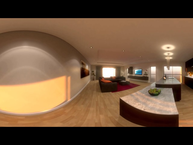 Internal_Vray_Night_Time SPHERICAL RENDER & COMP TESTS