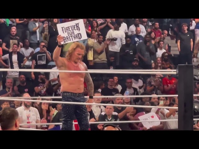 Chris Jericho & Paris Honor PAC at AEW Grand Slam France 