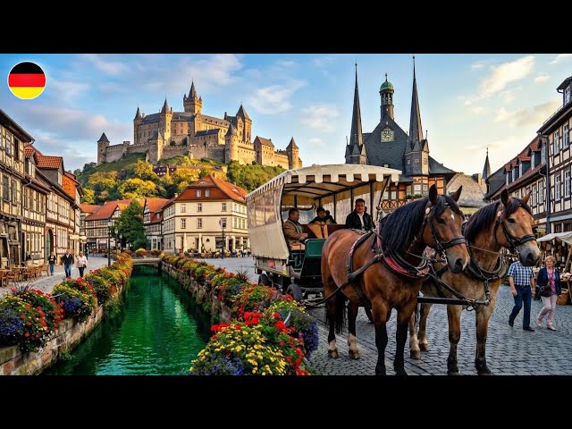 Esta ciudad alemana conserva su alma histórica original 🏰. Wernigerode 🇩🇪
