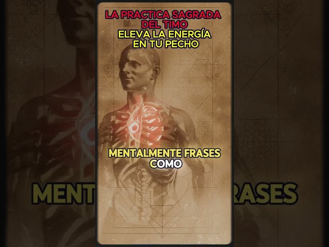 The Sacred Practice of Thymus 😲Awaken the Strength of Your Chest