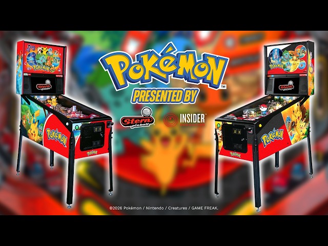 Pokémon by Stern Pinball Game Features Trailer