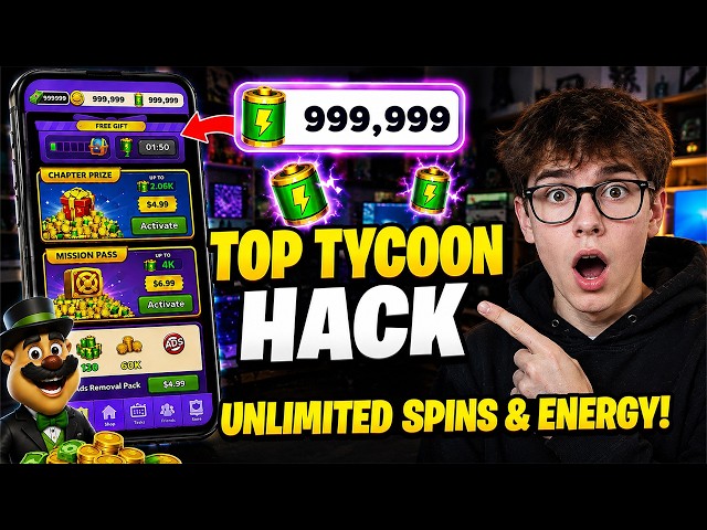 [NEW!] TOP TYCOON HACK 2026 - How To Get Unlimited Free Energy & Spins in Top Tycoon (iOS/Android)