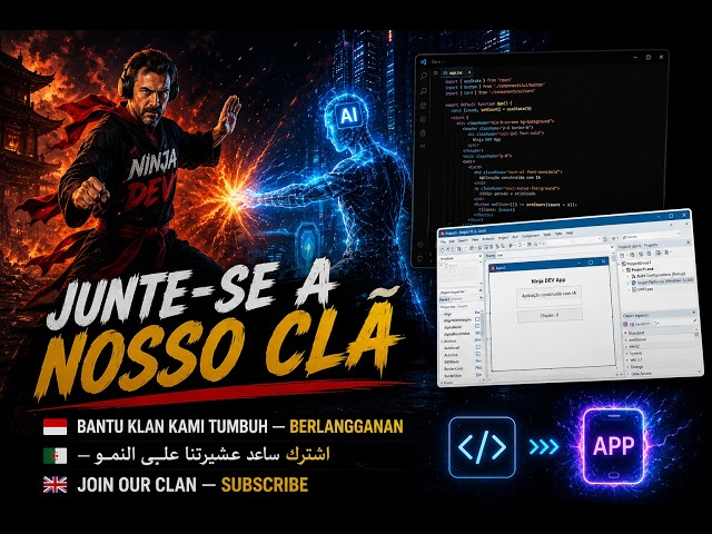 Inscreva-se fortaleça nosso Clã, não perca novidades sobre IA Codar com qualidade!