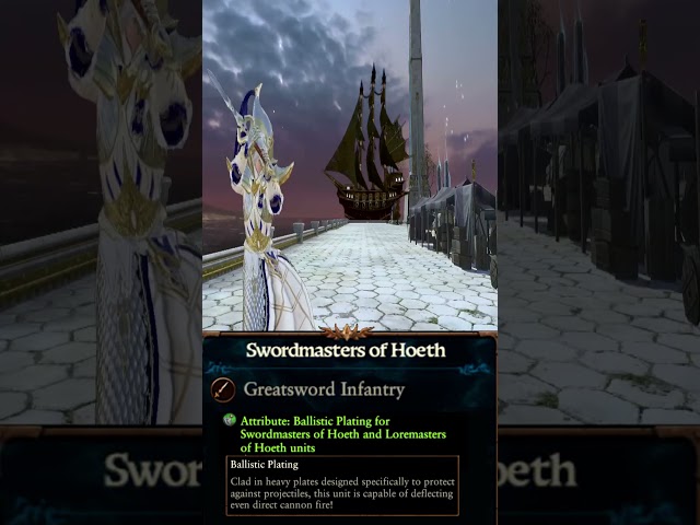 Swordmaster of Hoeth Deflects Missile Attacks after Tides of Torment Update