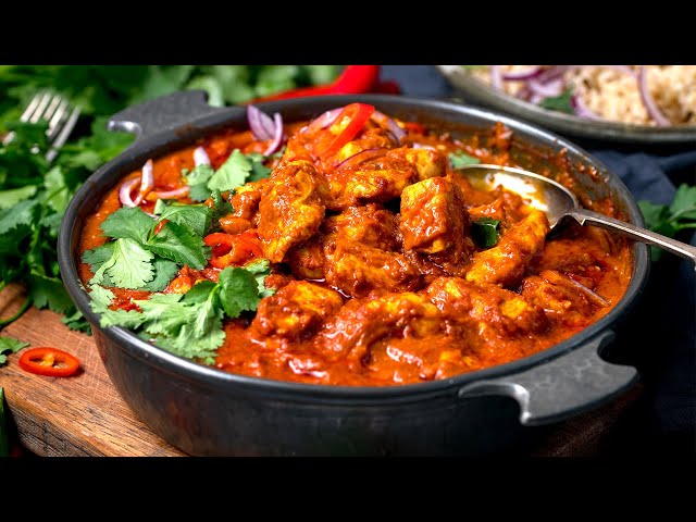 Pollo Madrás | Curry picante casero