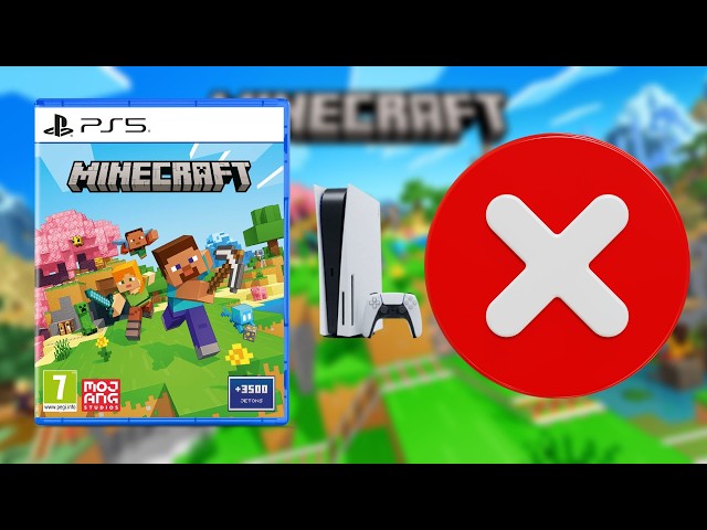 Minecraft on PS5 is TERRIBLE... and no one is talking about it