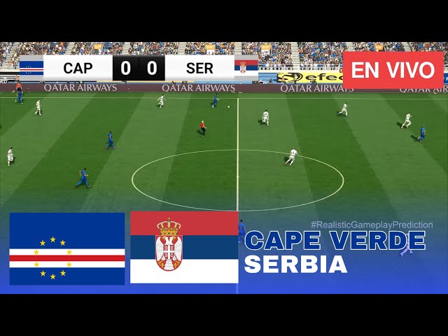 Cape Verde vs Serbia International Friendly Match 2026 Match PES 2021 Simulation