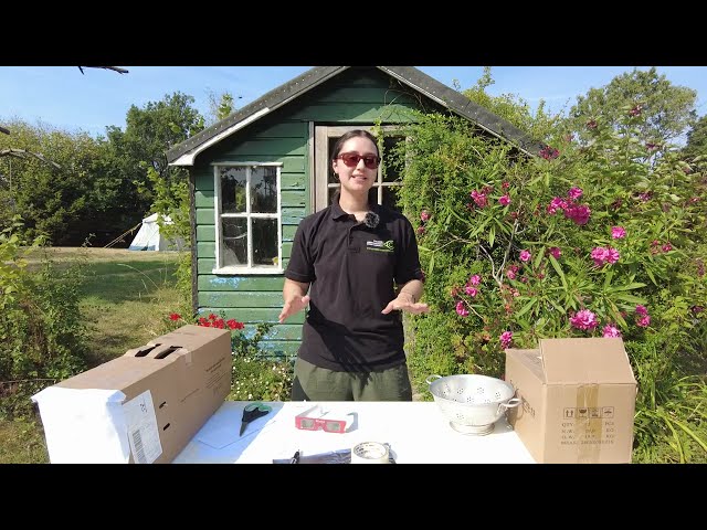 How to Safely View the Solar Eclipse!