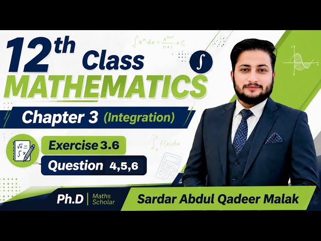 2nd Year Maths New book || Exercise 3.6 Chapter 3 || 12th Class Math Ex 3.6-Question 4,5,6