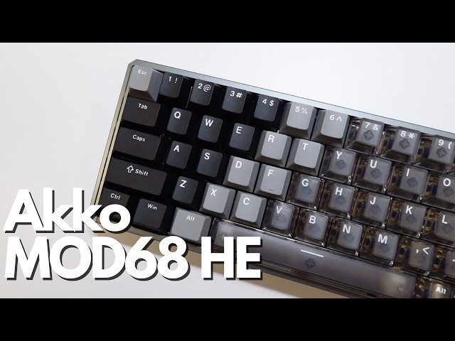Custom HE Gaming Keyboards Just Got EASY – Akko MOD68 HE