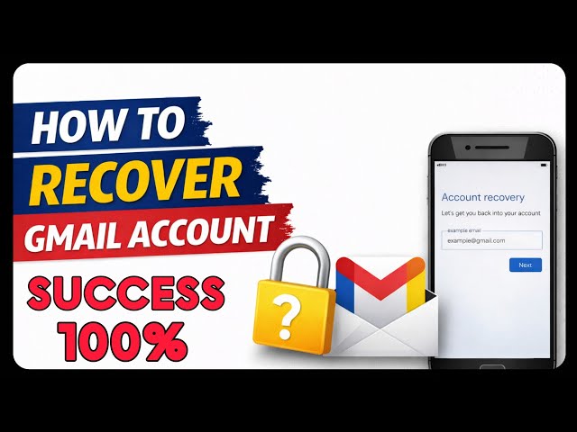 How To Recover Gmail Account 
