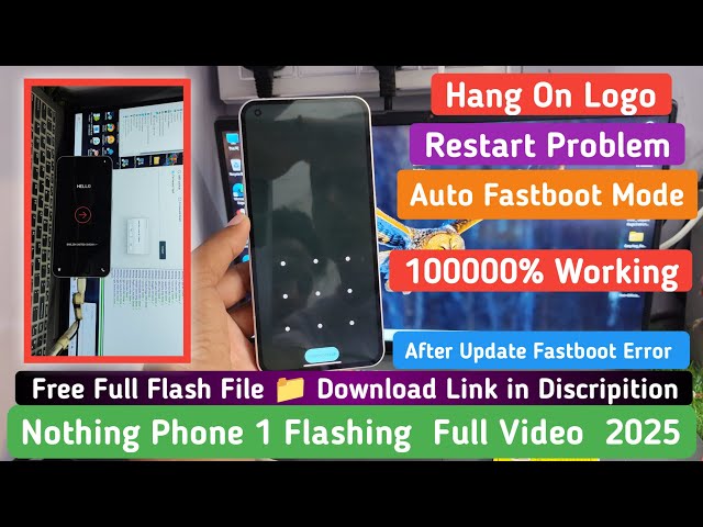 Nothing Phone 1 Flashing || Nothing Phone 1 Flash File Download Free 2025 #Nothingphone1flashing