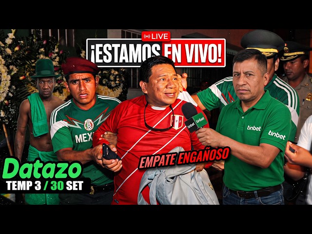 LA SELECCIÓN PERUANA NO CONVENCE| MÉXICO 1 - PERÚ 1 | #ENVIVO #DATAZO #TIOTINBET