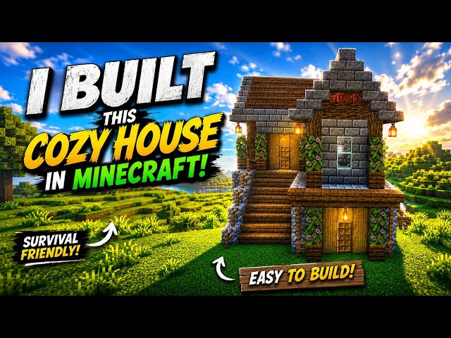 Minecraft Ultimate Survival House | F.t @CRAFTX-l7x | Tutorial |