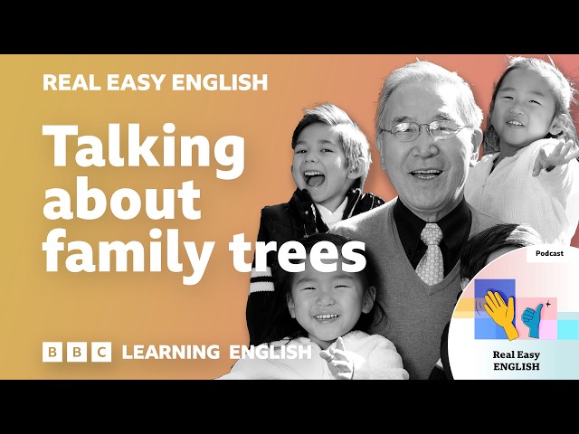 Can you explain your family tree in English? 🌳🤗 Real Easy English