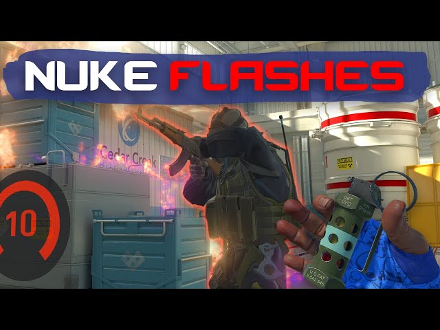 CS2 Nuke - EVERY Flash you MUST KNOW!