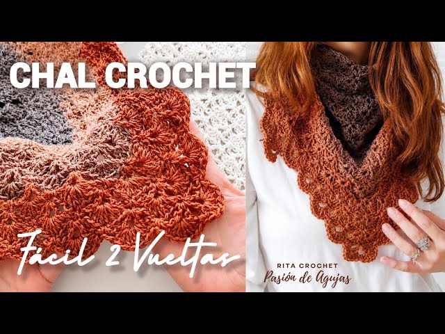 EASY Crochet Shawl with Just 2 Rows | Beginner-Friendly Crochet Pattern