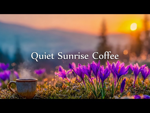 Quiet Sunrise Coffee ☕ Relaxing Piano Music for Focus, Study & Peaceful Mornings