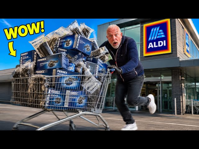 ¡Este fin de semana tenemos las NUEVAS herramientas de Aldi listas! 😃