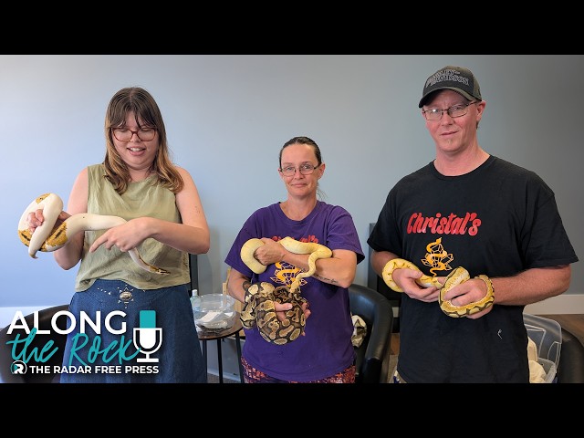 Fear of Snakes to 75+ Reptiles: Christal's Exotics Rescue Stories & Reptile Myths | Along the Rock
