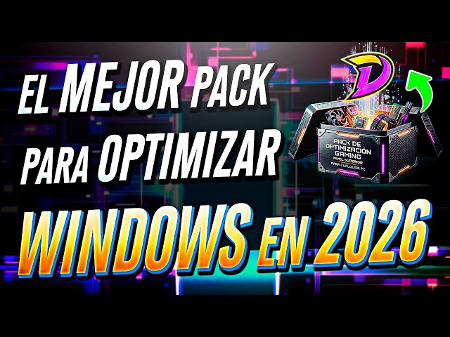 THE BEST PACK TO OPTIMIZE WINDOWS 2026 🚀 MORE FPS, LESS STUTTERING AND INPUT LAG!